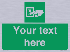 Custom Light Switch Sign